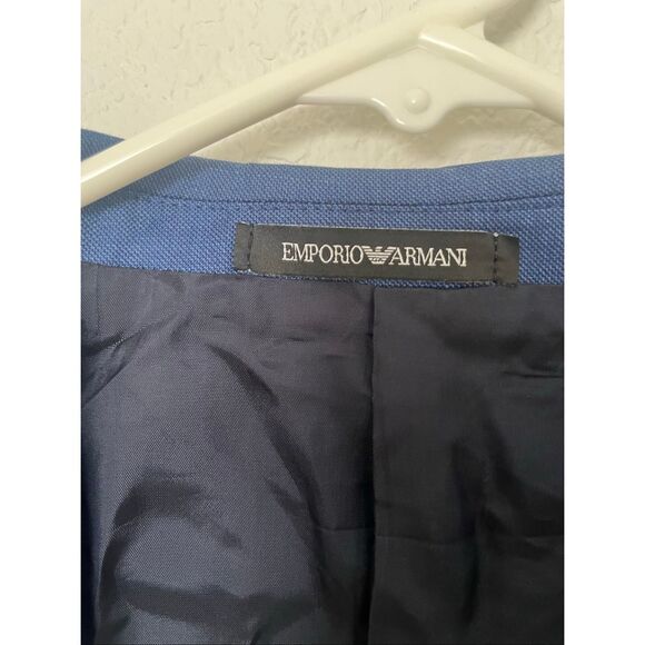 Emporio Armani G Line Regular Fit Notch Lapel Wool Suit Jacket NEW - Picture 5 of 13
